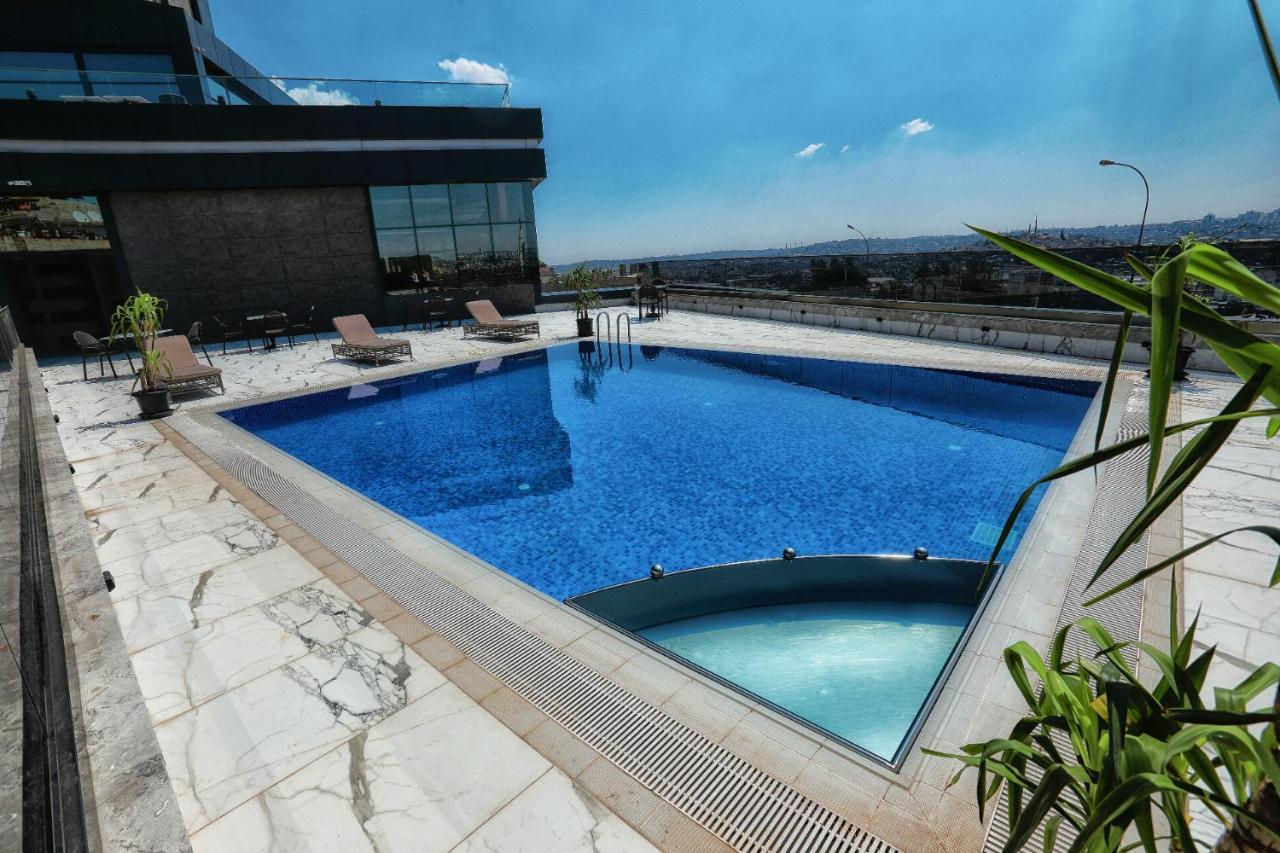 The Green Park ガズィアンテプ エクステリア 写真 Rooftop pool