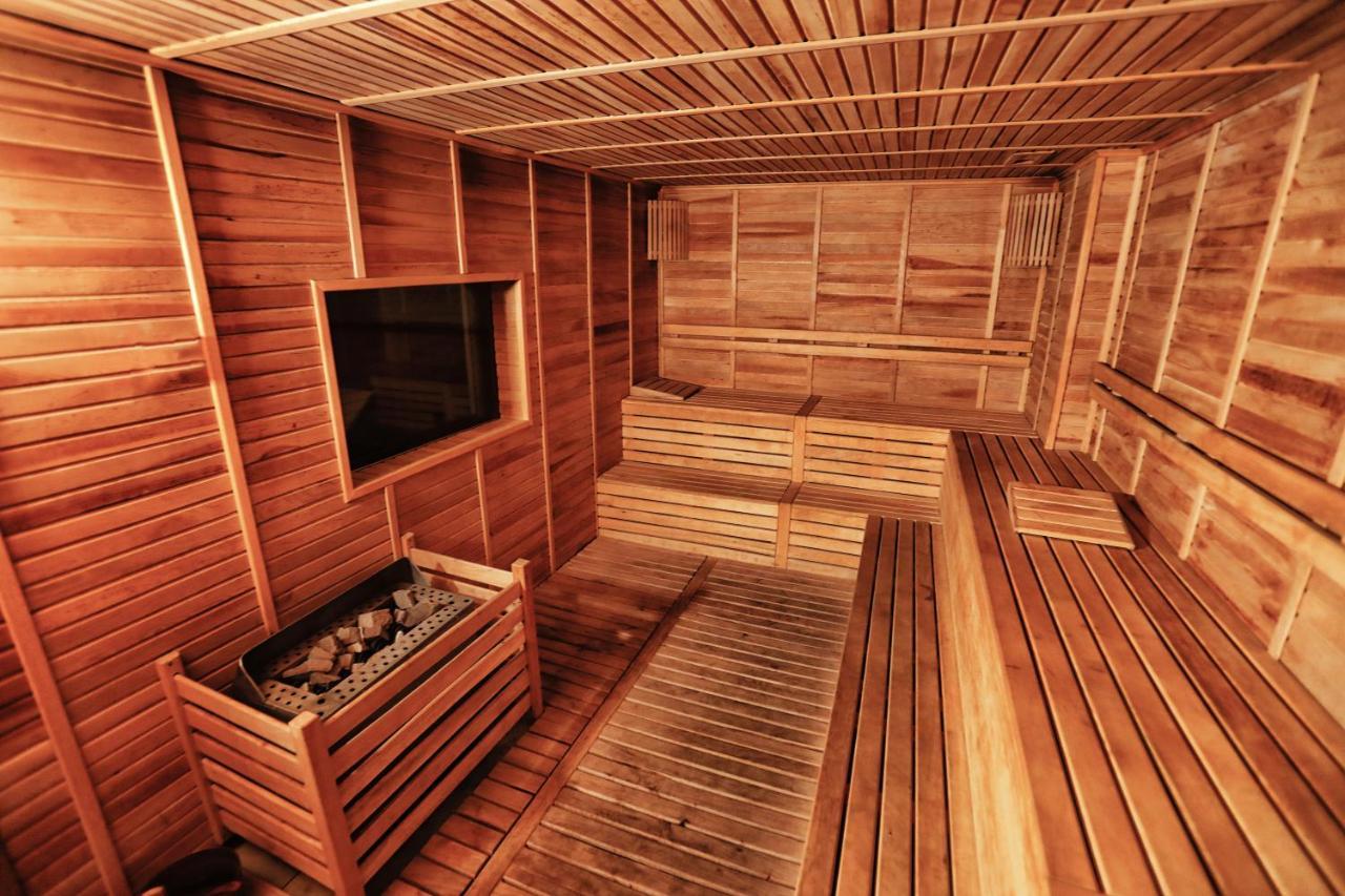 The Green Park ガズィアンテプ エクステリア 写真 A modern Finnish sauna
